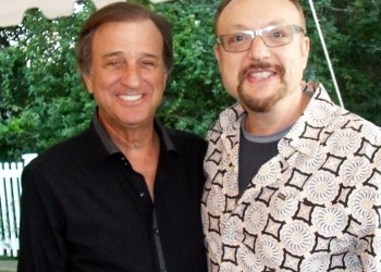 Monte Farber with Hamptons Happening co-chair Michael Trokel