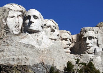 Mount Trumpmore? Donald Trump on Mount Rushmore