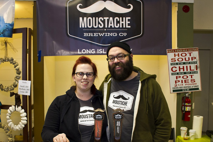 Moustache Brewing Co. owners Lauri and Matt Spitz