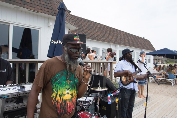 Winston Irie at Navy Beach.