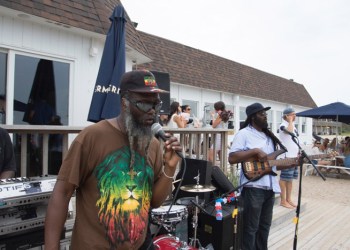 Winston Irie at Navy Beach.