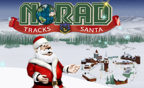 NORAD Santa Tracker Graphic