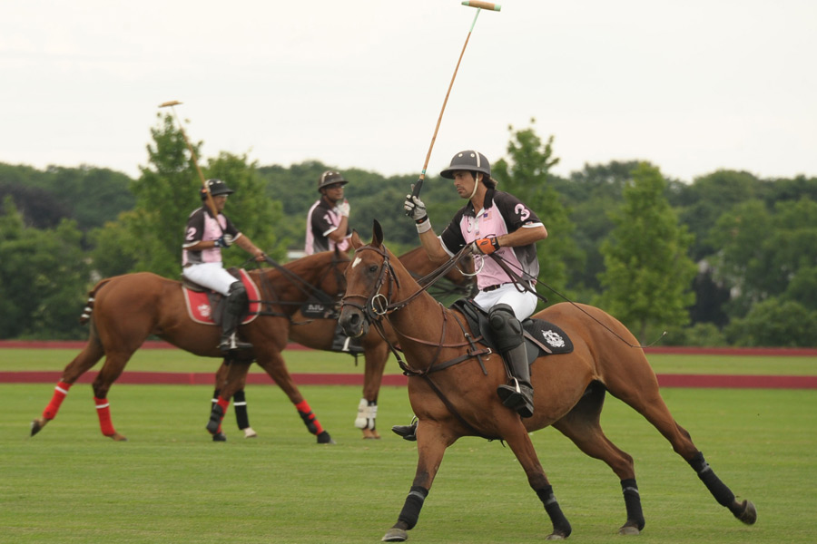 Nacho Figueras in the saddle for KIG during the Bridgehampton Polo opener