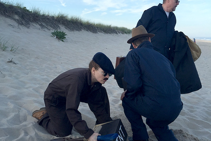 Nazi landing re-enactors in Amagansett on June 13, 2015