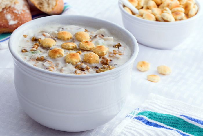 Dig into some local clam chowder at the Montauk Seafood Festival!