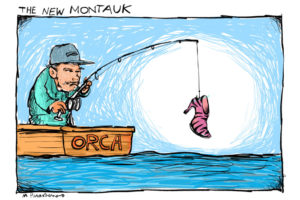 New Montauk cartoon by Mickey Paraskevas