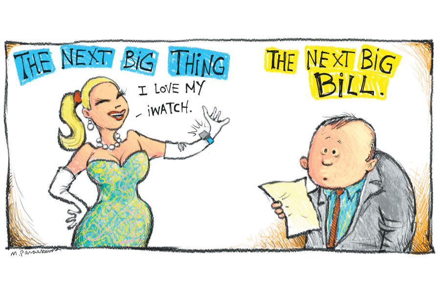 Next Big Thing Cartoon by Mickey Paraskevas