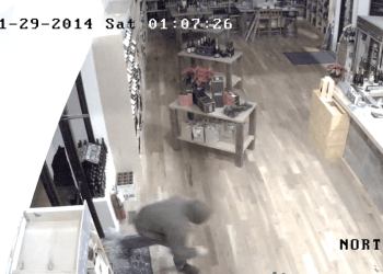 Commercial burglary in East Hampton.