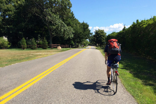 Cycling with friends essay image