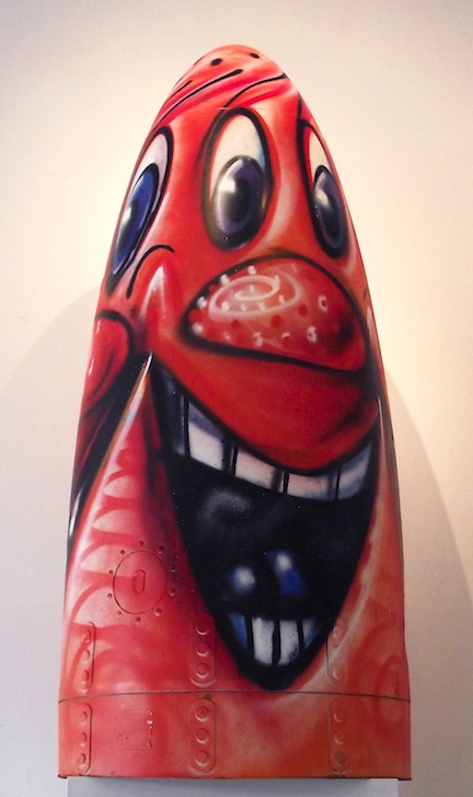 Kenny Scharf’s work in “Nose Job”