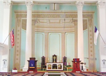 The Old Whalers' Church mural