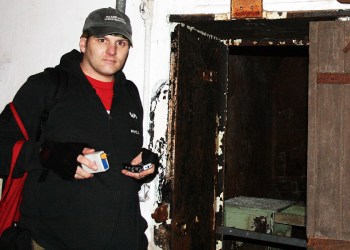 Oliver Peterson investigating Eastern State Penitentiary