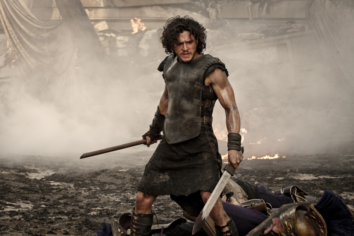 Kit Harington in "Pompeii."