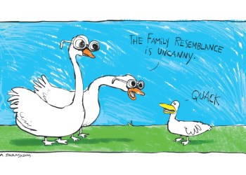 Cartoon by Mickey Paraskevas