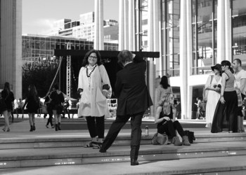 Patrick McMullan shoots Fern Mallis