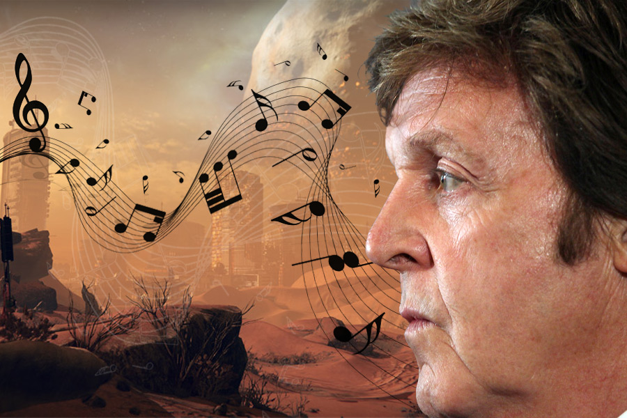 Paul McCartney has an original song on Bungie's Destiny video game