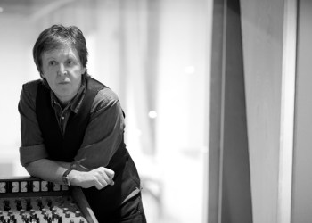Paul McCartney in the recording studio, by Mary McCartney