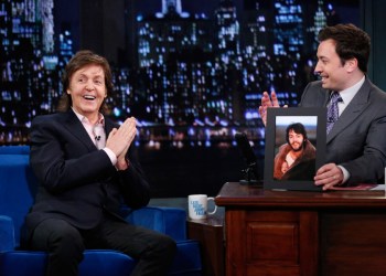Paul McCartney on NBC's Late Night with Jimmy Fallon