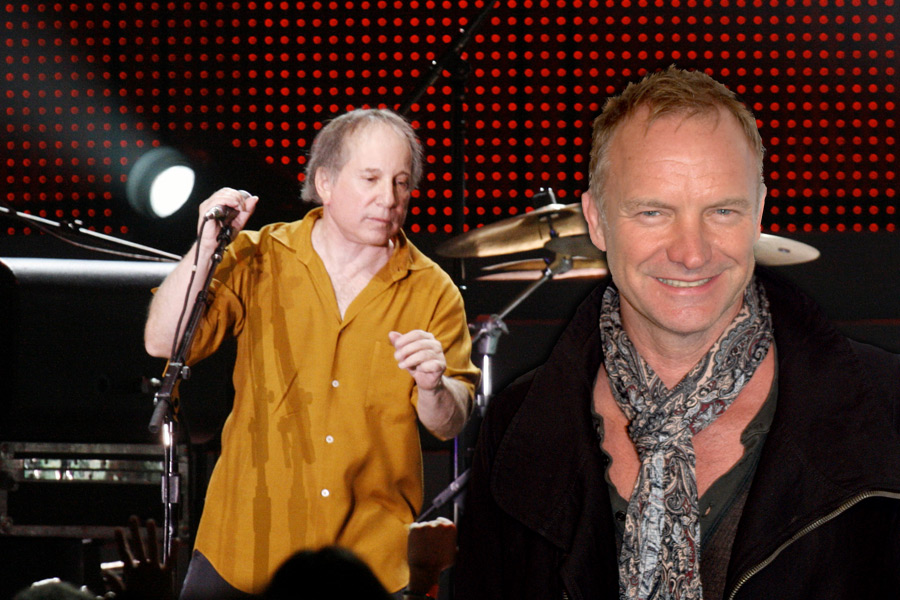 Paul Simon and Sting are touring together