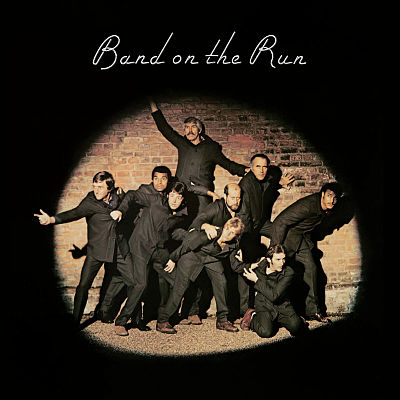 Paul McCartney and Wings Band on the Run album cover