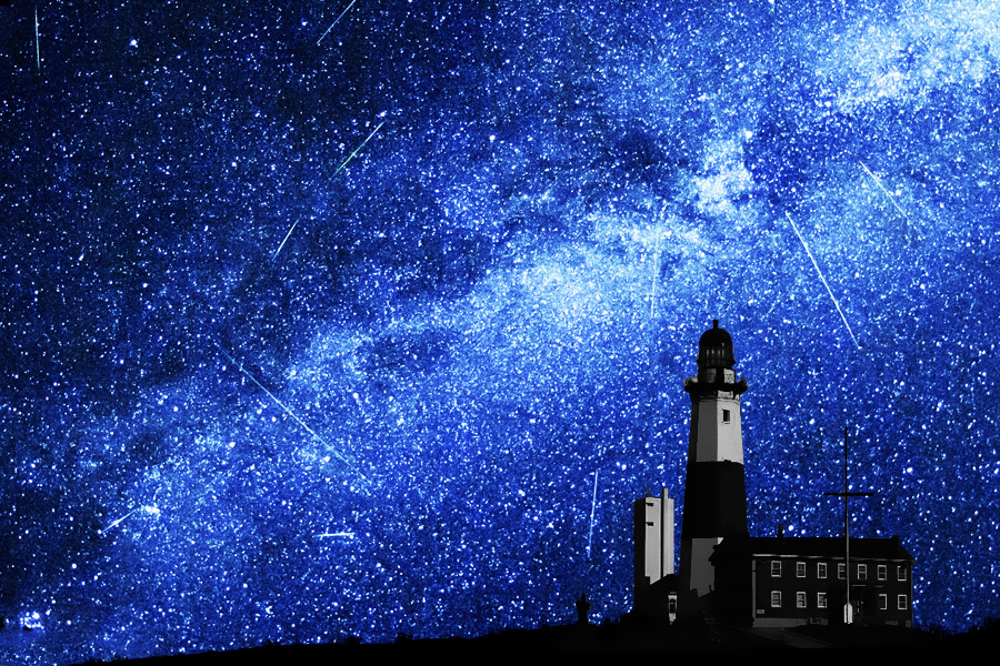 The Perseid Meteor Shower, as imagined in Montauk