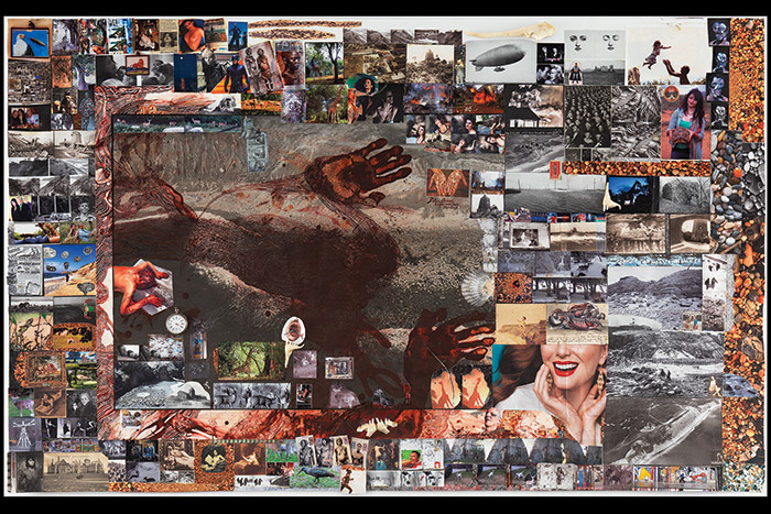 "Boulder-dash" by Peter Beard, Courtesy Guild Hall