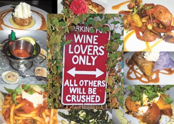 Petulant Wino food collage