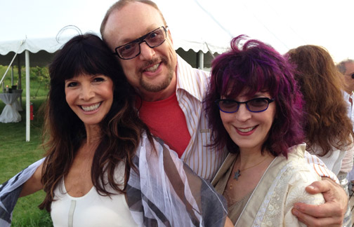 Heide Banks, Monte Farber and Amy Zerner at Phoenix House gala