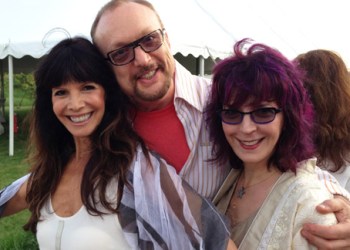 Heide Banks, Monte Farber and Amy Zerner at Phoenix House gala