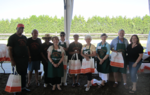 Members of the Sag Harbor Food Pantry