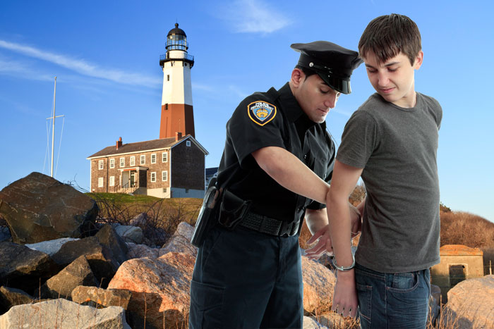 Police say all of Montauk is under arrest