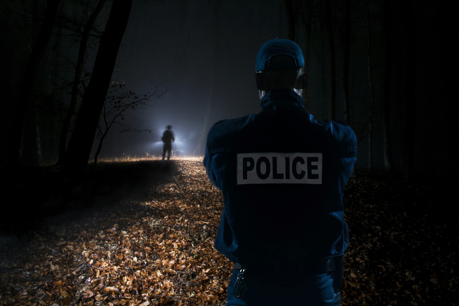 Police are investigating a recent trend of darkness in the Hamptons