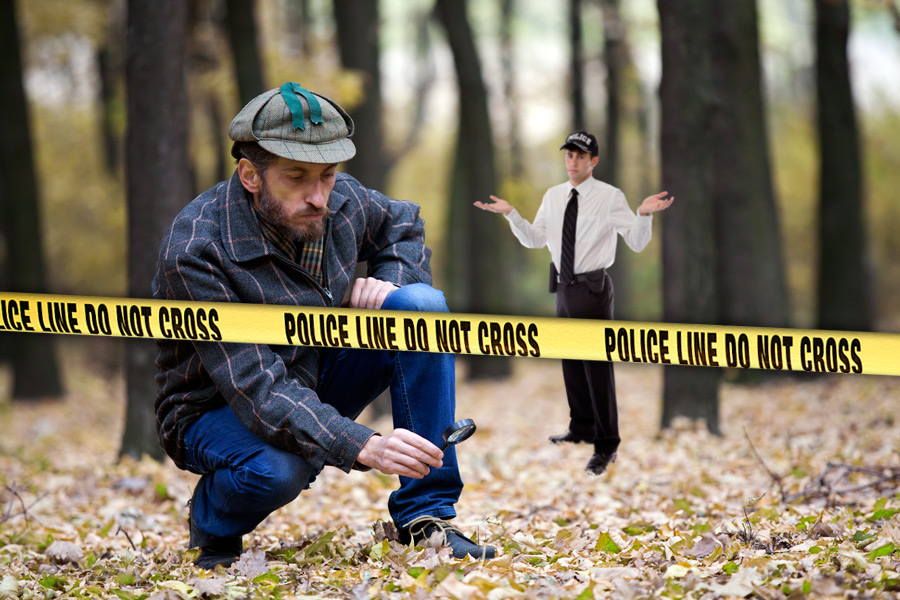 A North Fork Constabulary detective examines signs of summer's end