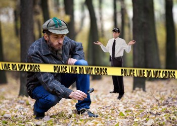 A North Fork Constabulary detective examines signs of summer's end