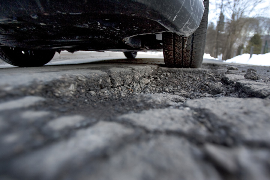 The beloved and historic Sag Harbor pothole