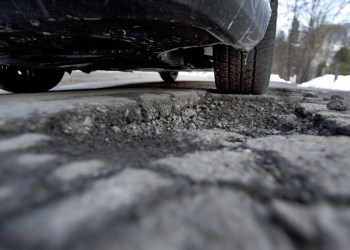 The beloved and historic Sag Harbor pothole