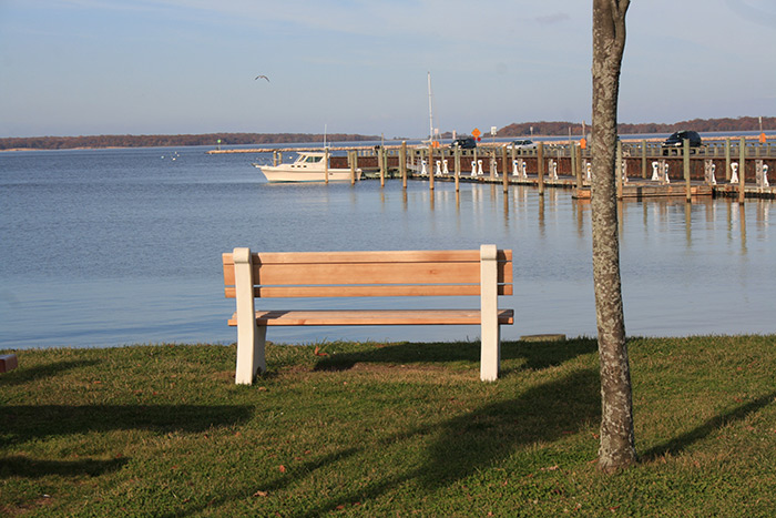 The beauty of public parkland in Sag Harbor