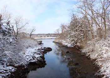 Pussy's Pond snow in Springs