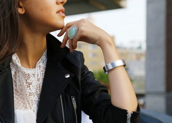 QBracelet by Q Designs is a fashionable way to charge your phone