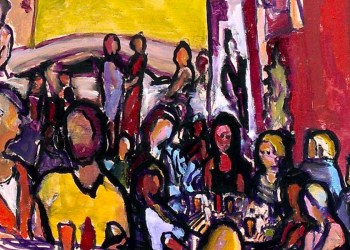 Dan's Papers cover art by Randy Smith (Detail)