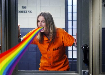 Revenge Season 4 Epidsode 22 Plea Emily gets her Rainbows on