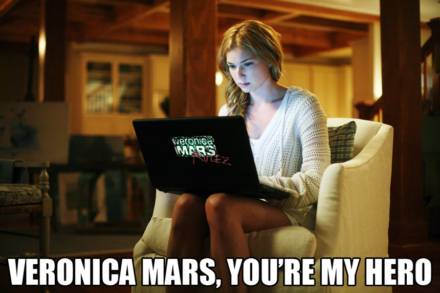 Emily Thorne loves Veronica Mars Revenge