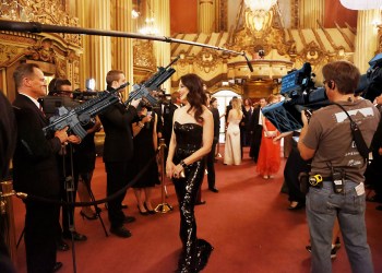 Victoria enjoys the opera in Revenge Season 3, Episode 16: 