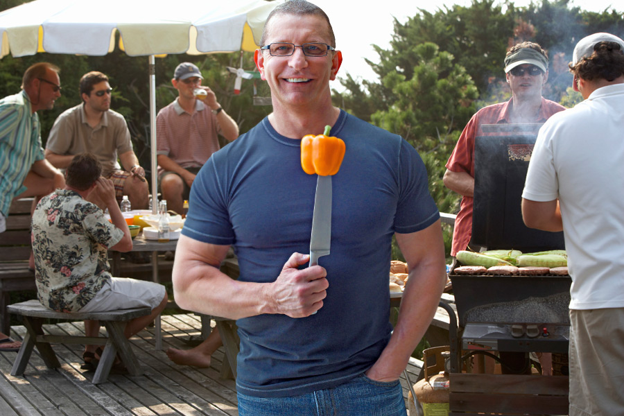 Grillmaster Robert Irvine hosts Dan's GrillHampton on Friday, July 17