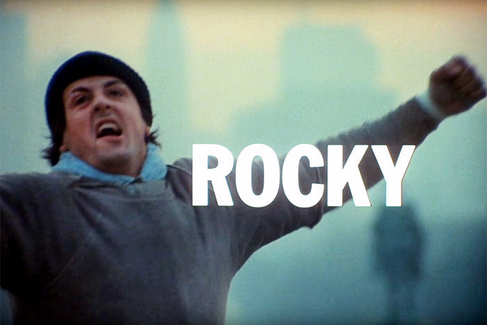 Sylvester Stallone is "Rocky"