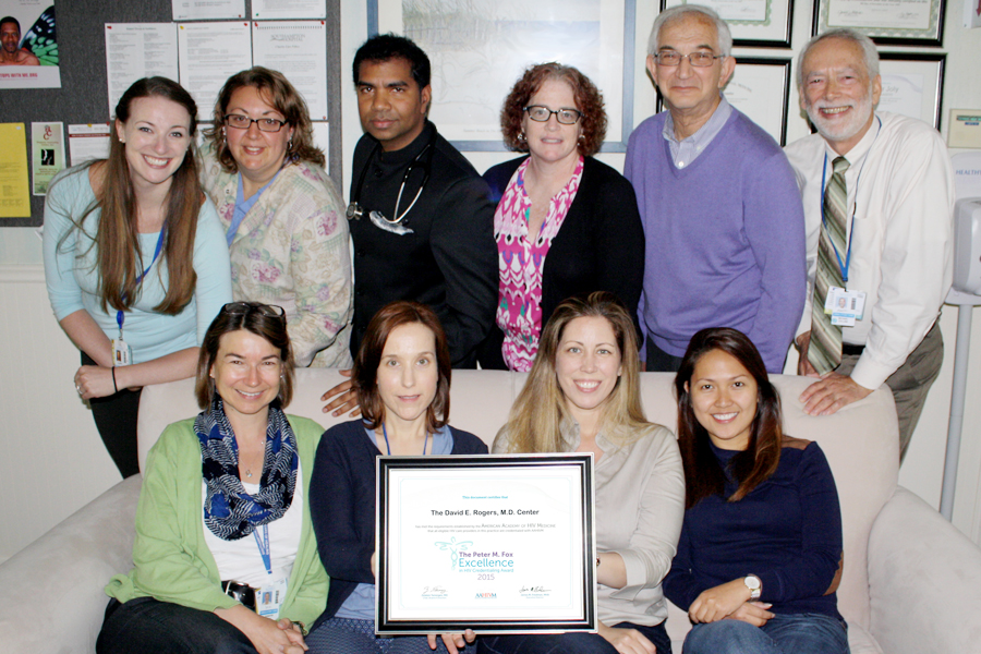 David E. Rogers, MD Center Team.