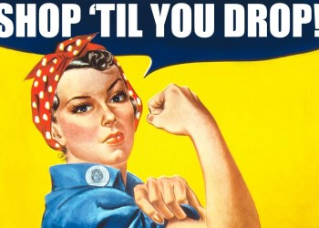 Rosie the Riveter Shop 'Til