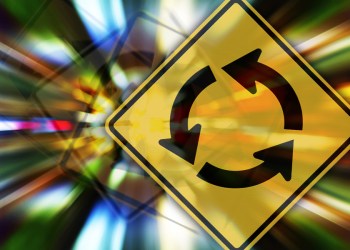 Roundabout Sign