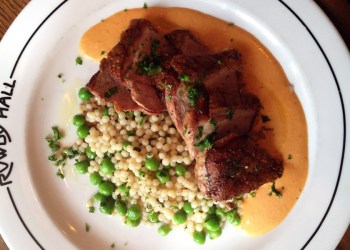 Long Island duck breast at Rowdy Hall