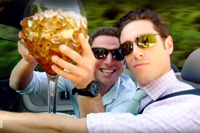 Royal Pains stars Mark Feuerstein and Paulo Costanzo get crunk in the Hamptons